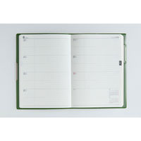 高橋書店 【2026年4月版】フェルテ5 B6 見開き1週間 月曜始まり モスグリーン 886 1冊（直送品）