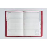 高橋書店 【2026年4月版】シャルム3 B6 見開き1週間 月曜始まり ネオレッド 633 1冊（直送品）