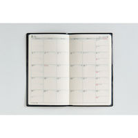 高橋書店 【2026年4月版】リベル 手帳判 月間 月曜始まり ミッドナイト・ブラック 891 1冊（直送品）