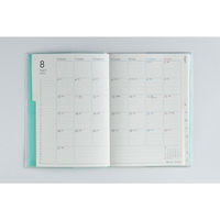 高橋書店 【2026年4月版】ミアクレール6 B6 月間 月曜始まり ブルー 925 1冊（直送品）