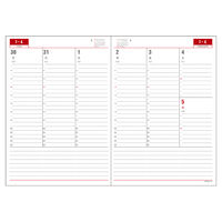 ダイゴー 【2026年4月版】デスクサイズ A5 バーチカル 月曜始まり ネイビー E1131 1冊（直送品）