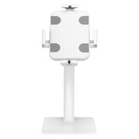 アール・エフ・ヤマカワ タブレットスタント卓上タイプ ホワイト RFTS-TWH 1台（直送品）