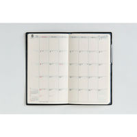 高橋書店 【2026年4月版】リベルデュオ1 手帳判 月間 日曜始まり ミッドナイト・ブラック 791 1冊（直送品）