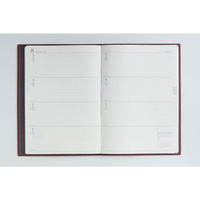 高橋書店 【2026年4月版】デスクダイアリーカジュアル2 A5 見開き1週間 月曜始まり レッド 962 1冊（直送品）