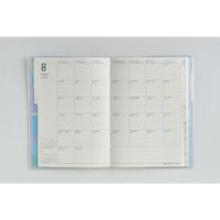 高橋書店 【2026年4月版】ミアクレールコケット2 A6 月間 日曜始まり ブルー 936 1冊（直送品）