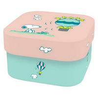 お菓子詰め合わせ カジュアルギフト スヌーピー キューブティン クッキー 1セット（1個×3）