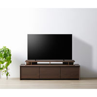 【軒先渡し】ちょい足しラック 幅1250×奥行360×高さ105mm ダークブラウン 1台（直送品）