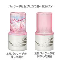 【数量限定】スッキーリ！ お部屋用 消臭剤 芳香剤 置き型 ココロ浮き立つさくら便り 400mL 1セット（1個×6） アース製薬