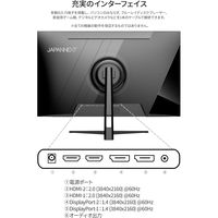 JAPANNEXT 31.5インチ ワイド 4K液晶ディスプレイ JN-IPSB315U 1台（直送品）