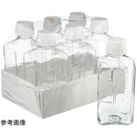 角型培地ボトル 650mL PETG トレイ/本体・キャップ付包装 滅菌済 1箱(24本×2トレイ入) 342020-9500（直送品）