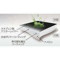 化学防護手袋 JIS T 8116:2005適合品(ネオプレン、ラミネートフィルム)裏地あり 53ー003(XL) 17028 1双（直送品）