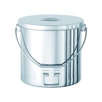 MONOVATE 吊り下げ式下部折りたたみ取っ手付汎用容器 投入ブラケット付 15L STBDF-SB-27 1個 67-9272-37（直送品）