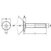 SUNCO サラCAP(UNC アンブラコ #10ー24X3/8 (100本入) A0-00-203P-7100-8030-00（直送品）
