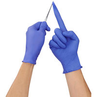 日本製紙クレシア プロテクガードニトリル化学防護手袋/小箱 69273ニトリルゴムカガクボウゴテブクロL 1箱（直送品）