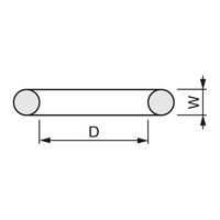 TONE Oリング/インパクト(10個入り) RINGP28S 1個（直送品）