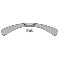 ストア・エキスプレス 【50本】湾曲スチール製ハンガー クローム 幅42cm 7270-6013 1セット(50本)（直送品）