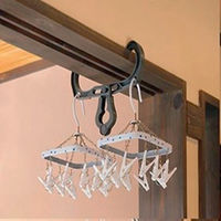 ニシダ 部屋干しフック GY 1個（直送品）