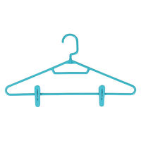 サワフジ スマートハンガークリップ付3P SMCー03BL SMC-03(BL) 1個（直送品）