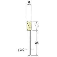 日本精密機械工作 軸付フェルトバフ ソフト 5本 F3106 1箱（直送品）