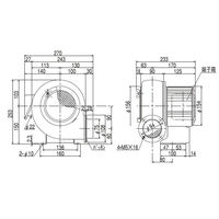 SDG(株) 電動送風機 SB-75-R313 1個（直送品）