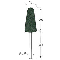 日本精密機械工作 軸付砥石 5本 G3522 1箱（直送品）