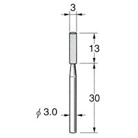 日本精密機械工作 軸付砥石 5本 G3211 1箱（直送品）