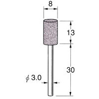 日本精密機械工作 軸付砥石 5本 G3235 1箱（直送品）