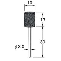 日本精密機械工作 軸付砥石 5本 G3266 1箱（直送品）