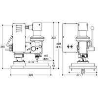 日本精密機械工作 精密マイクロボール盤 BDM-300 1式（直送品）