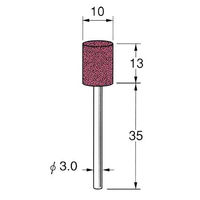 日本精密機械工作 軸付砥石 5本 G3109 1箱（直送品）