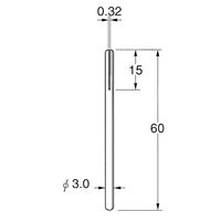 日本精密機械工作 割ピン 10本 M5311 1箱（直送品）
