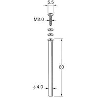 日本精密機械工作 マンドレール 5本 M1401 1箱（直送品）