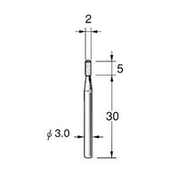日本精密機械工作 軸付砥石 5本 G3123 1箱（直送品）