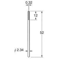 日本精密機械工作 割ピン 10本 M5211 1箱（直送品）