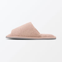 無印良品 洗える綿パイルスリッパ 前あき Ｍ ２２．５～２５ｃｍ用 ベージュ 良品計画