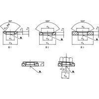 ロームヘルド・ハルダー HALDER 球面ワッシャー 焼入れ鋼 呼び径M22 23050.0022 1個 849-8645（直送品）