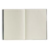 高橋書店 ノートブック A5 5mm 方眼罫 クリアカバー付き ブラック NA521 1冊（直送品）