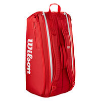 Wilson(ウイルソン) テニス バッグ SUPER TOUR WILSON RED 9PK 2025 Red WR80367010 1個（直送品）