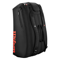 テニス ラケットバッグ CLASH V3 15PK RACQUET BAG BLACK/Infrared WR80382010（直送品）