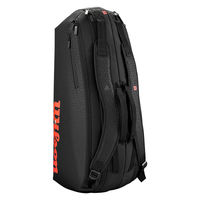 テニス ラケットバッグ CLASH V3 6PK RACQUET BAG BLACK/Infrared WR80381010（直送品）