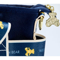 Wilson(ウイルソン) テニス トートバッグ BEAR JPN COLLECTION MINI TOTE Navy WR80481020（直送品）