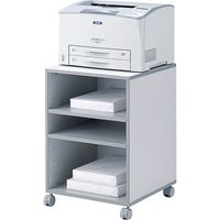 サンワサプライ レーザープリンタスタンド/台/ラック（W500×D500mm） SPS-25KN 1個（直送品）