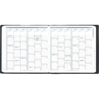 2022年度4月始まりダイアリー クオバディス エグゼクティブ４／クラブ １週間バーティカル ブラック 1冊（直送品）