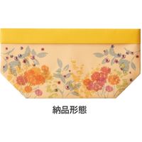 ヘッズ アンティークフラワー舟形ペーパーバッグ-3 60枚(20枚×3) AQF-B3P 1セット(60枚入)（直送品）