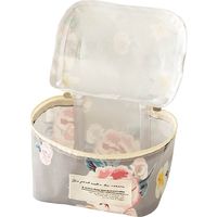 ヘッズ ボンフルールポーチ-M/グレー[ハンドル付] 18個(6個×3) BOF-POM1 1セット(18個入)（直送品）