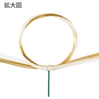 ヘッズ 水引フラワーピック-6/白金 50本(10本×5) MH-FP6 1セット(50本入)（直送品）