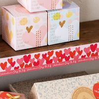 ヘッズ バレンタインデイシール付ロール棚ポスター-2 5巻(1巻×5) SV-TP2S 1セット(5巻入)（直送品）