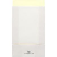 シモジマ 宅配袋 M 撥水 貼付位置入 白 004192220 1セット(25枚入×10袋 合計250枚)（直送品）
