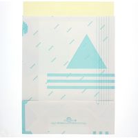 シモジマ 宅配袋 L 抗菌 004192260 1セット(25枚入×8袋 合計200枚)（直送品）