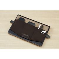 コクヨ スタンド型ノートPCオーガナイザー<BIZRACK> グレージュ×ブラウン EAM-BRGA10-2 1個